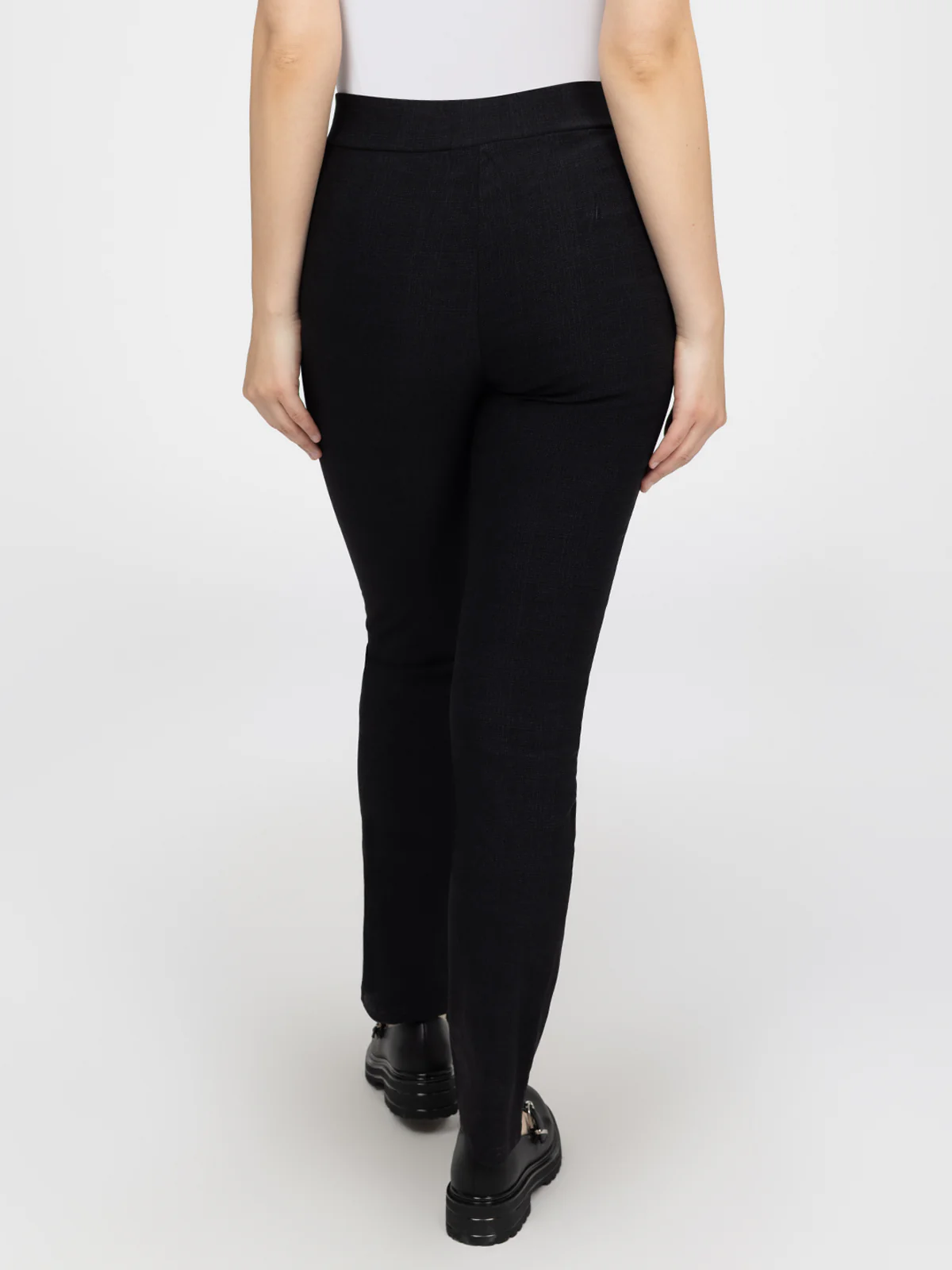 Pantalon étroit semi-ajusté à enfiler - Image 3