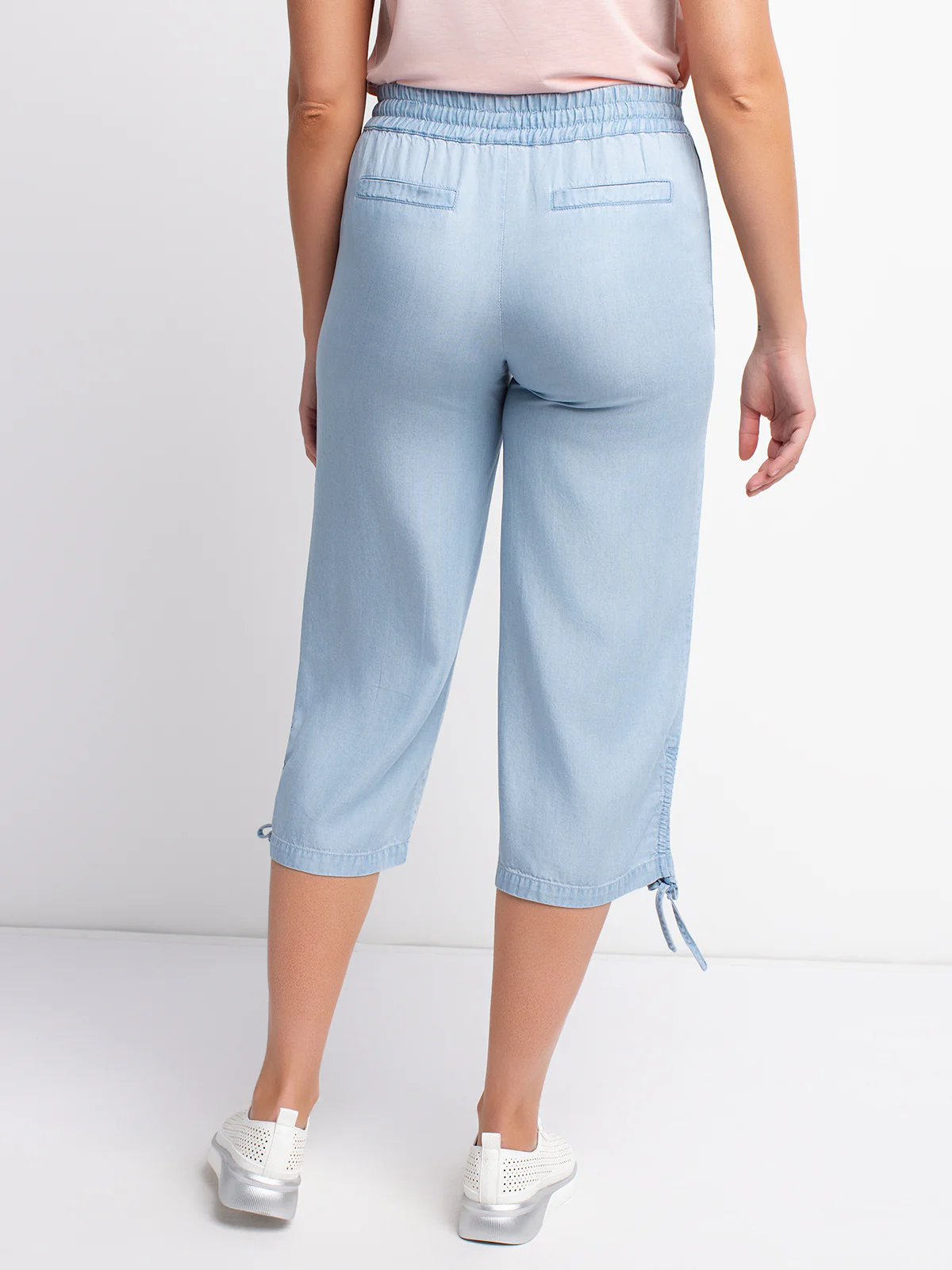 Pantalon gaucho large à enfiler - Image 6