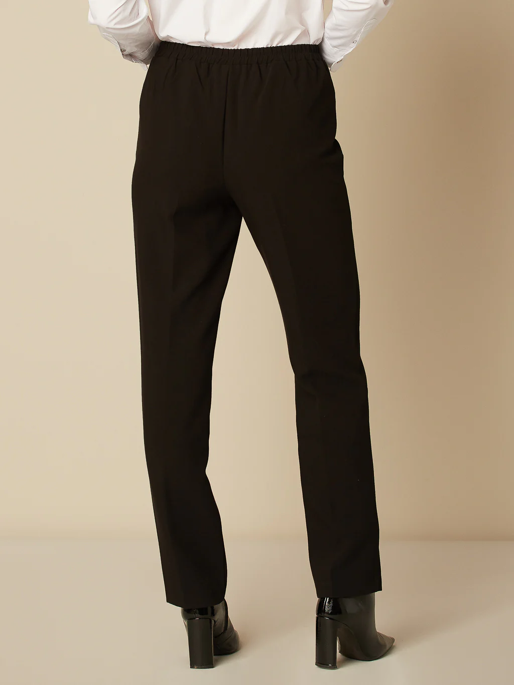 Pantalon habillé droit à enfiler - Petite - Image 4
