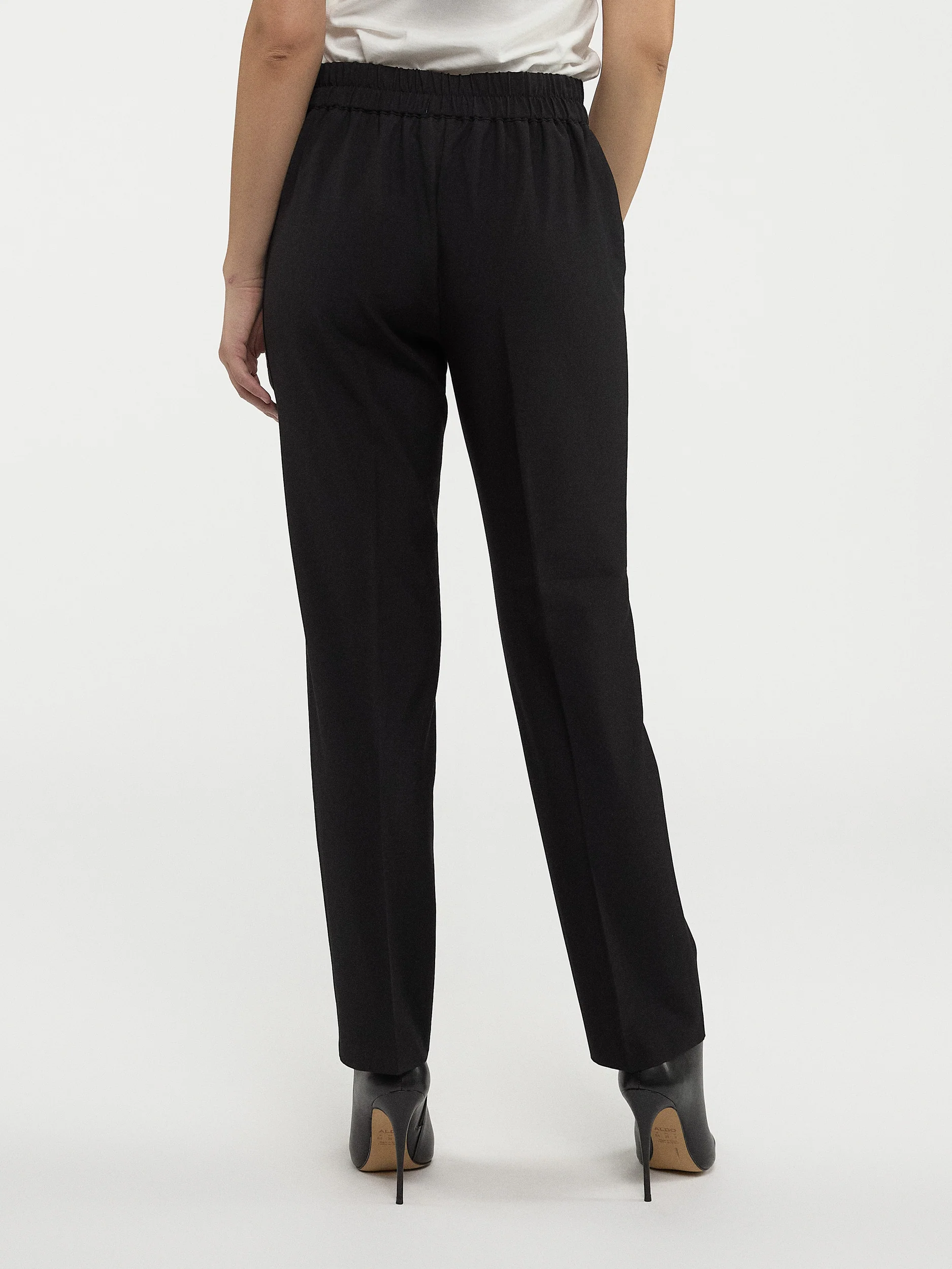 Pantalon habillé droit à enfiler - Petite - Image 3