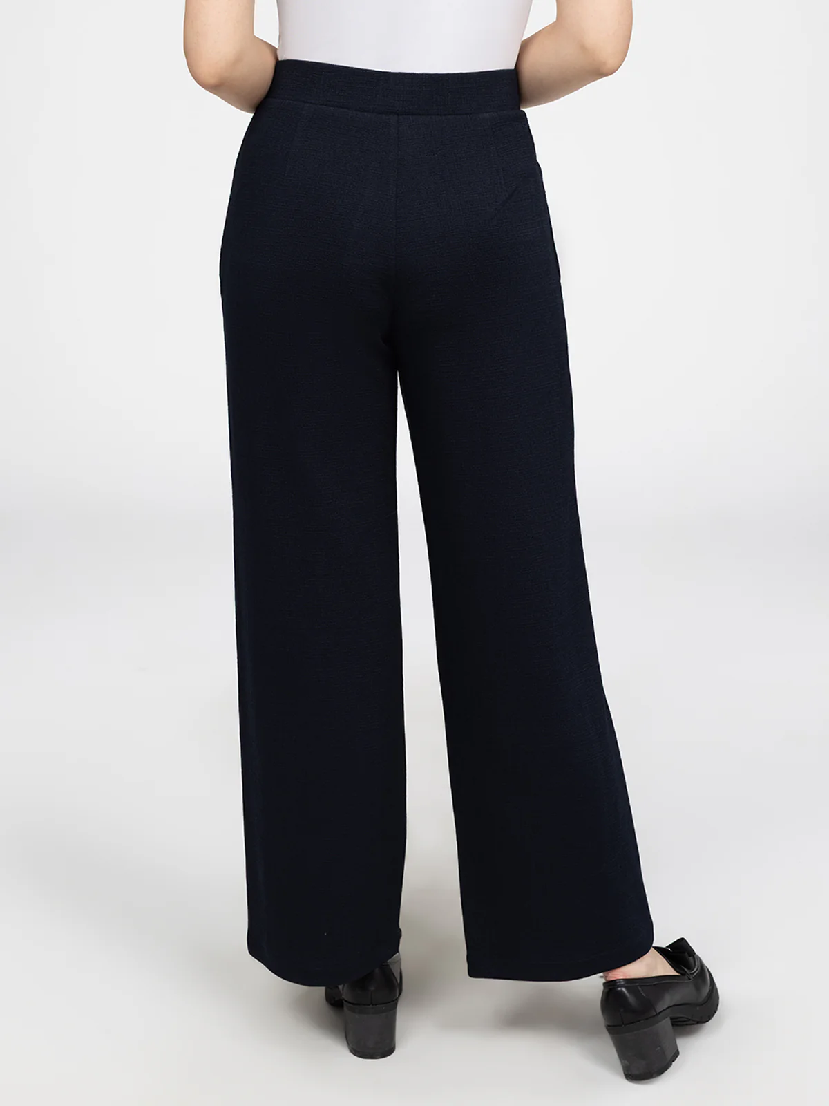Pantalon large décontracté à enfiler - Image 4