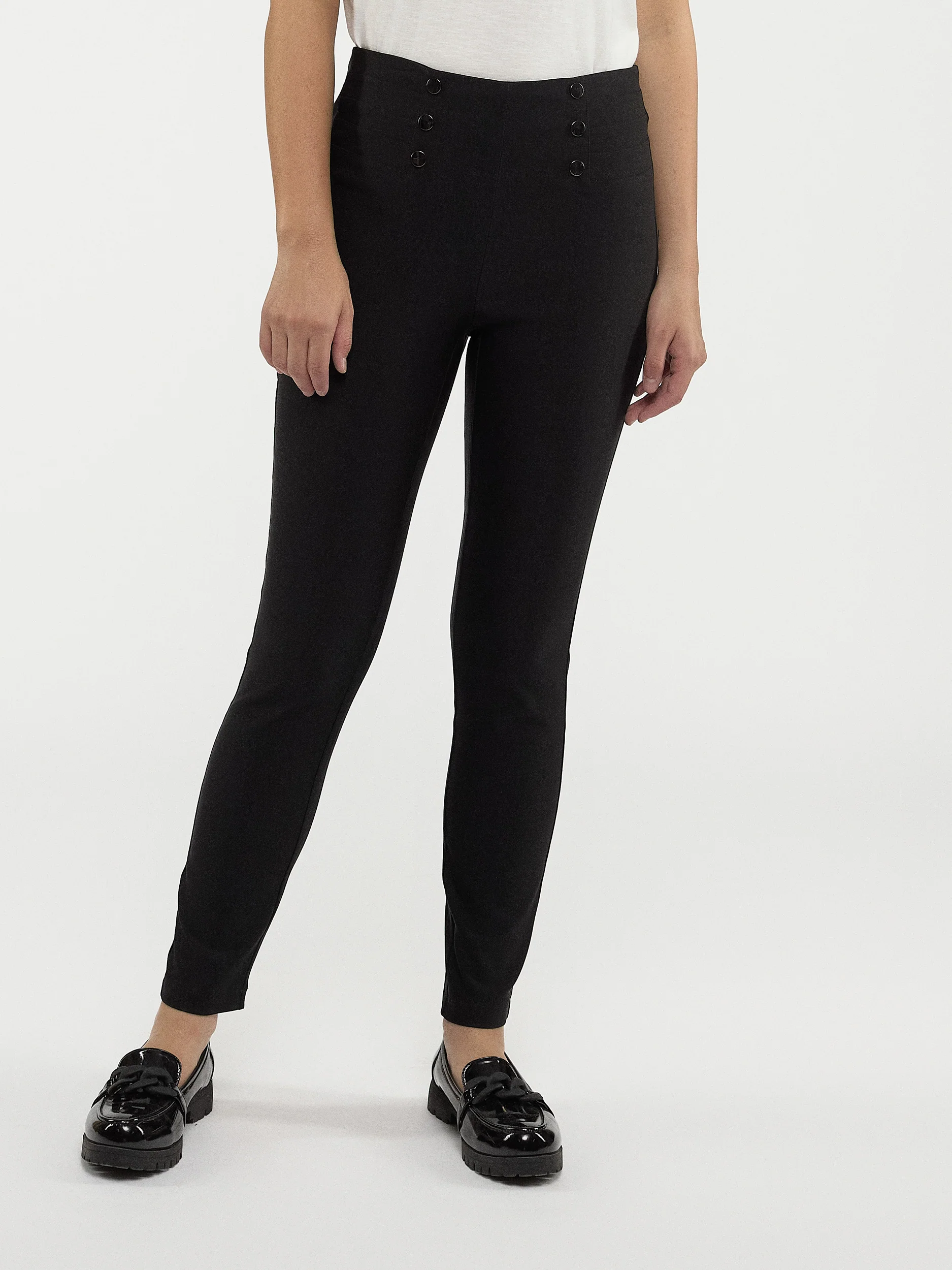 Pantalon skinny ajusté à enfiler
