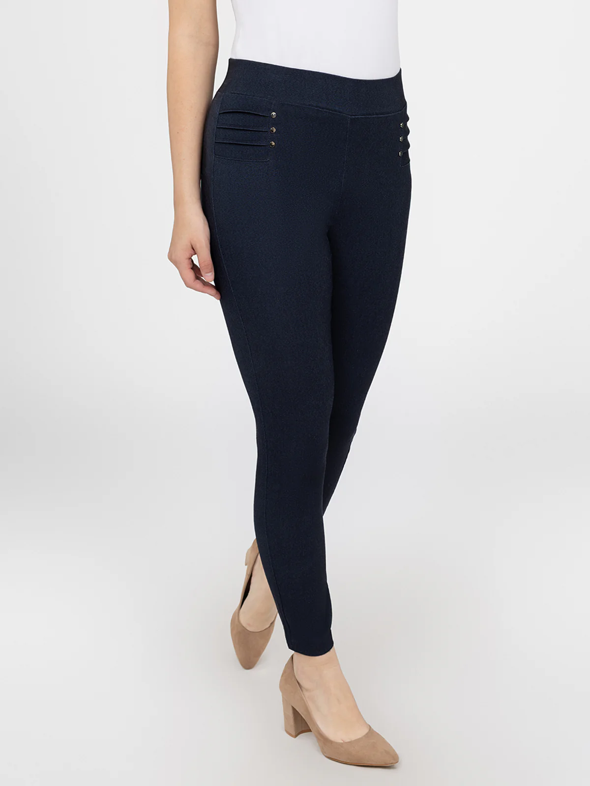 Pantalon skinny ajusté à enfiler - Image 16