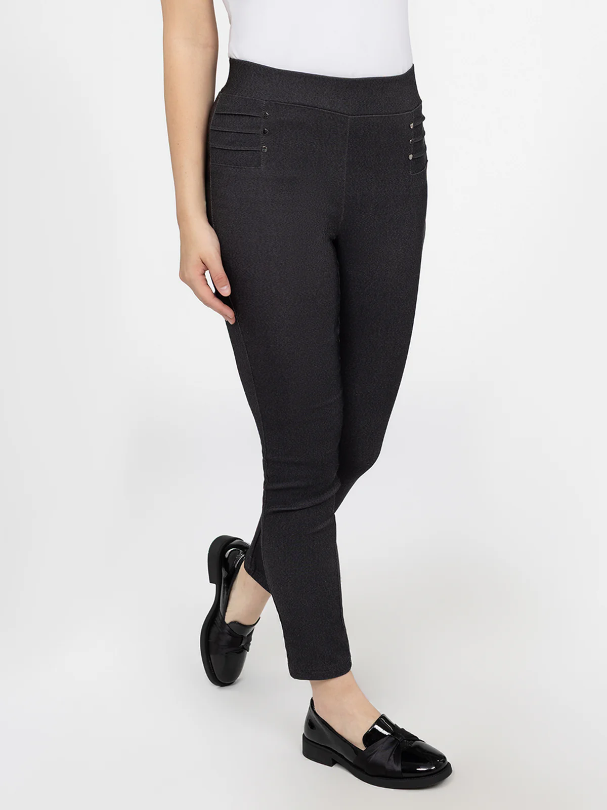 Pantalon skinny ajusté à enfiler - Image 6