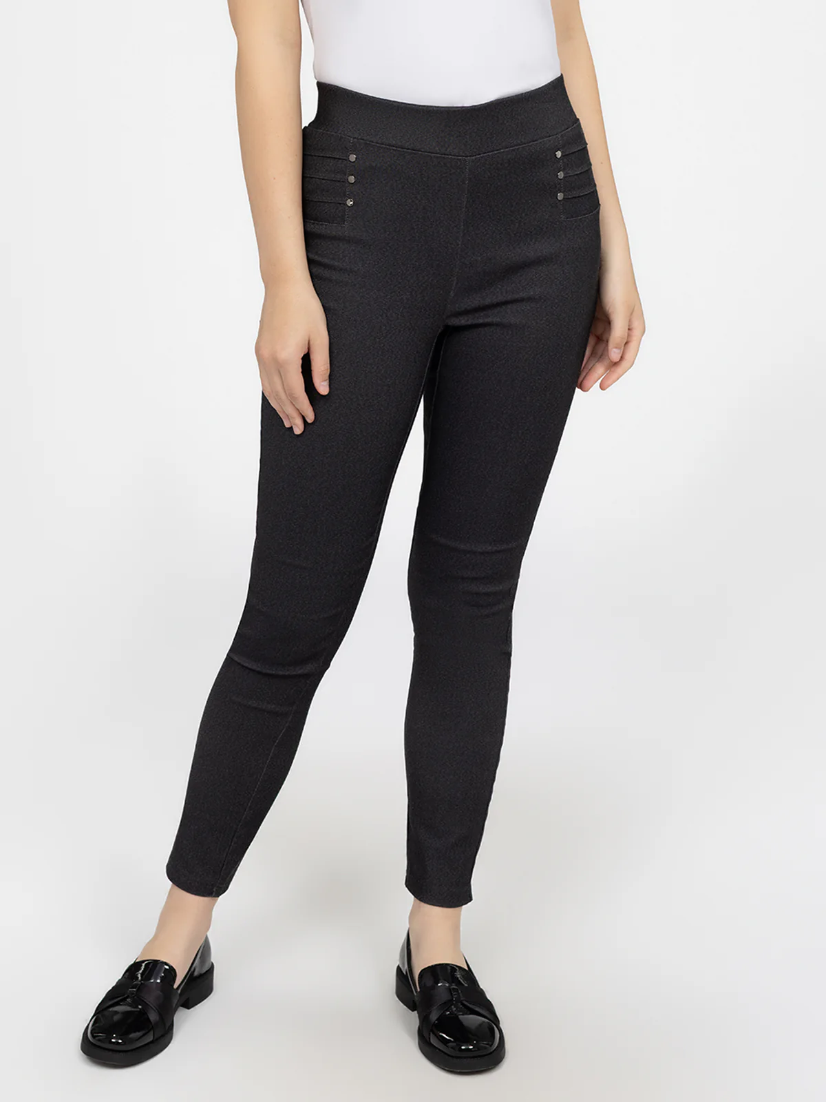 Pantalon skinny ajusté à enfiler - Image 7