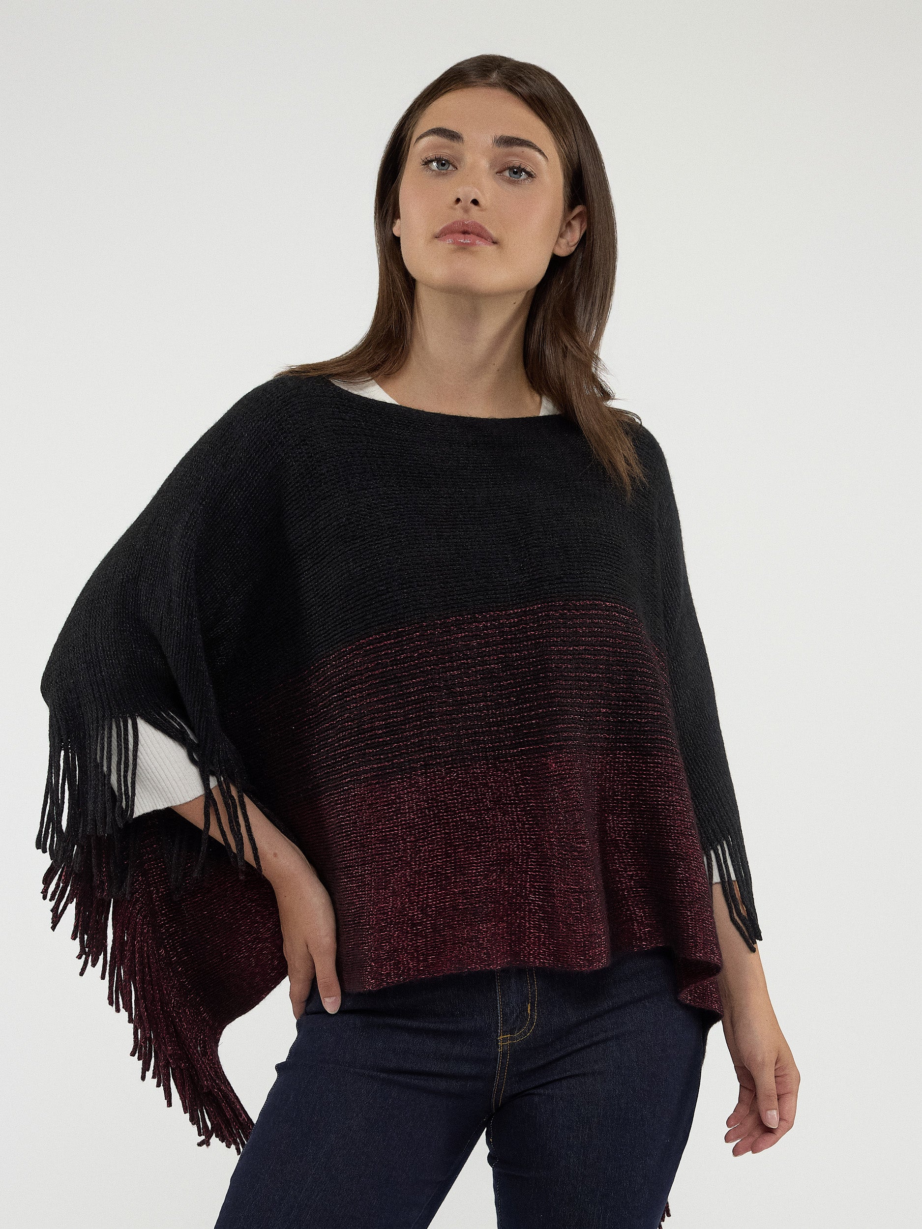 Poncho en tricot - Image 10