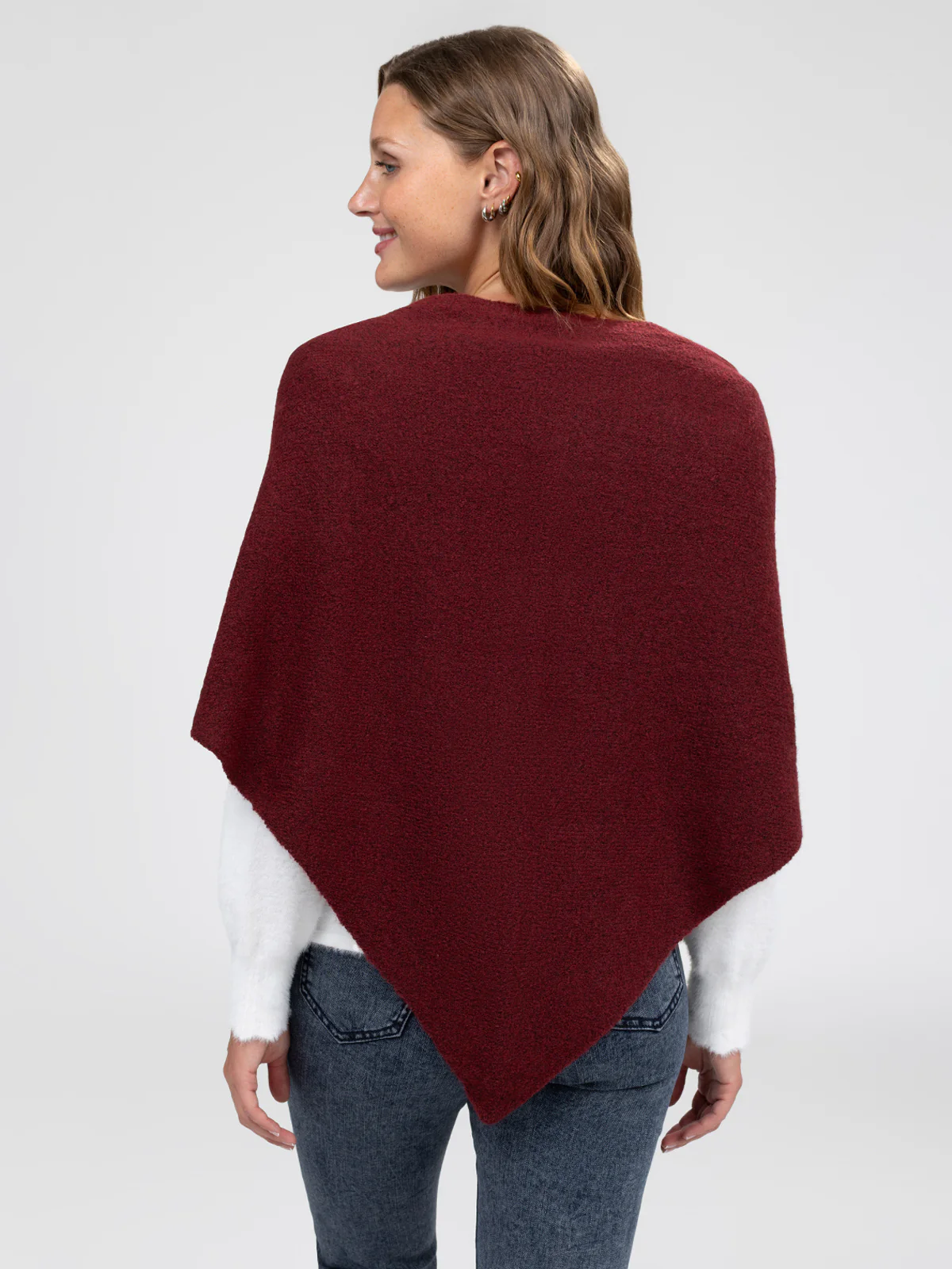 Poncho en tricot - Image 2