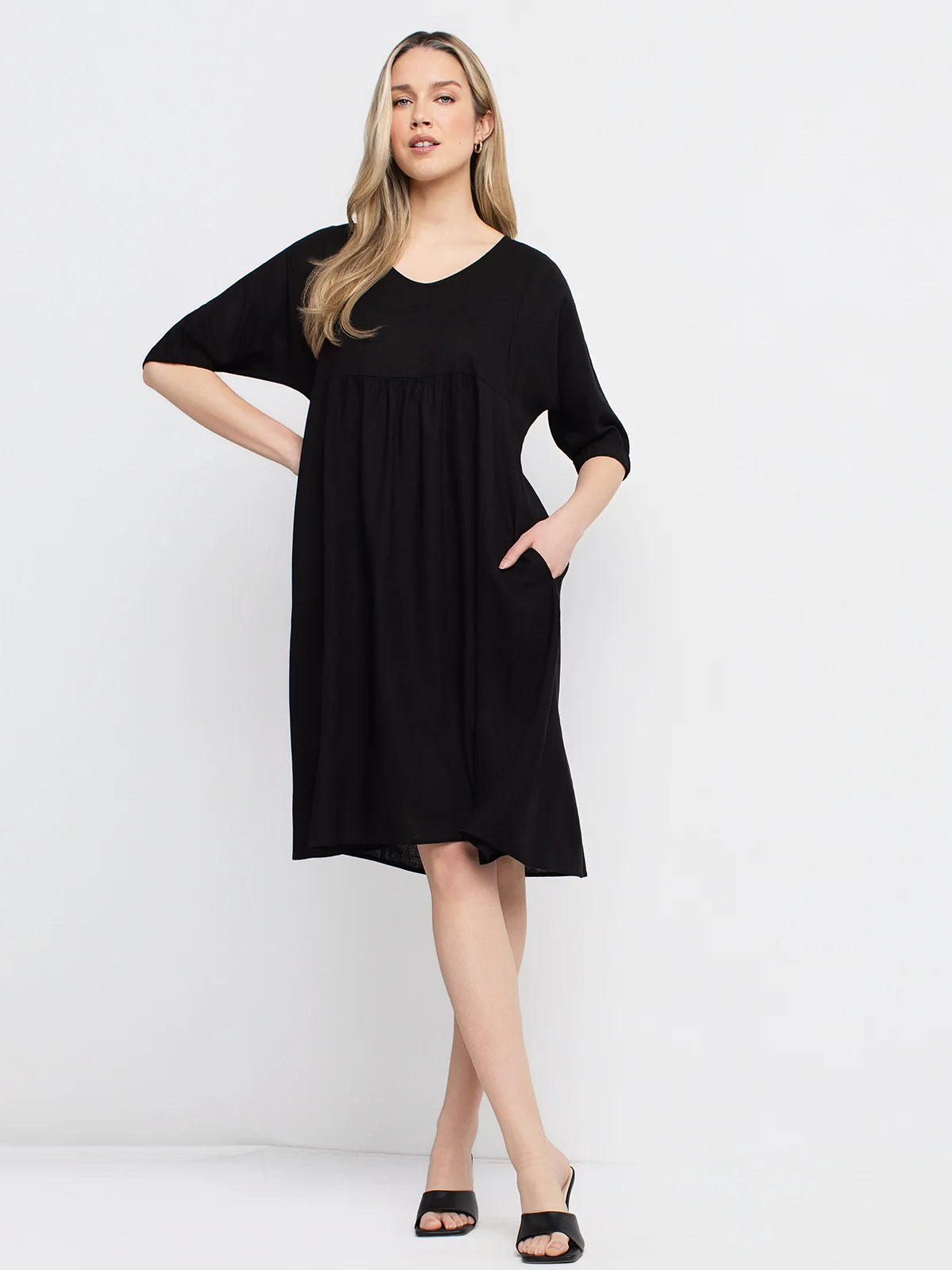 Robe courte évasée - Image 2