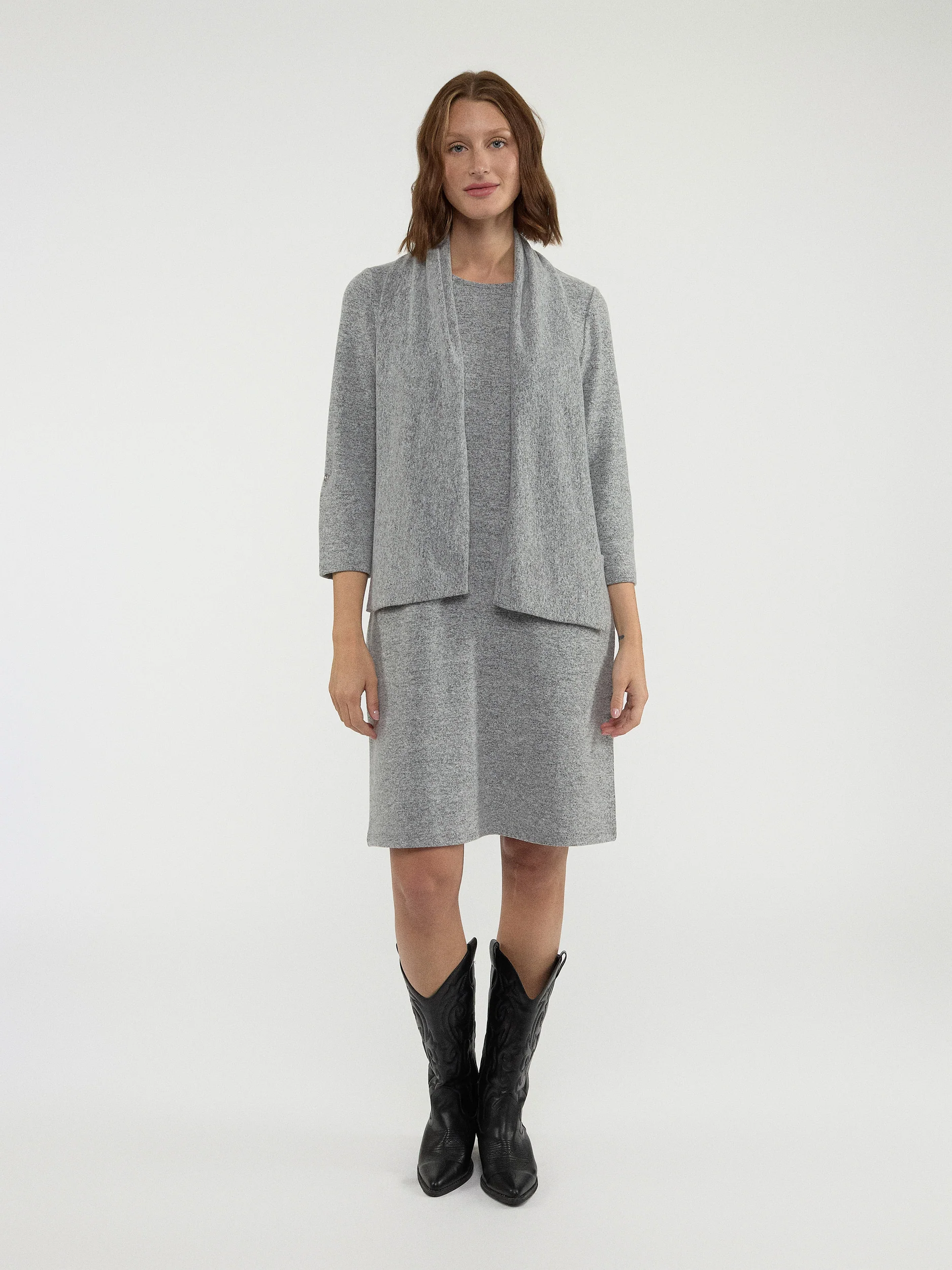Robe détente aux genoux