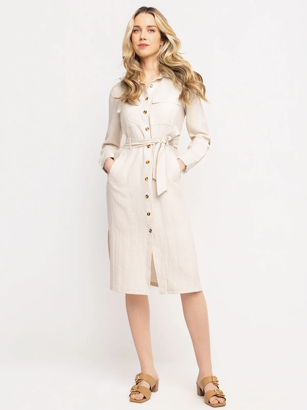 Robe droite mi-mollet - Image 2