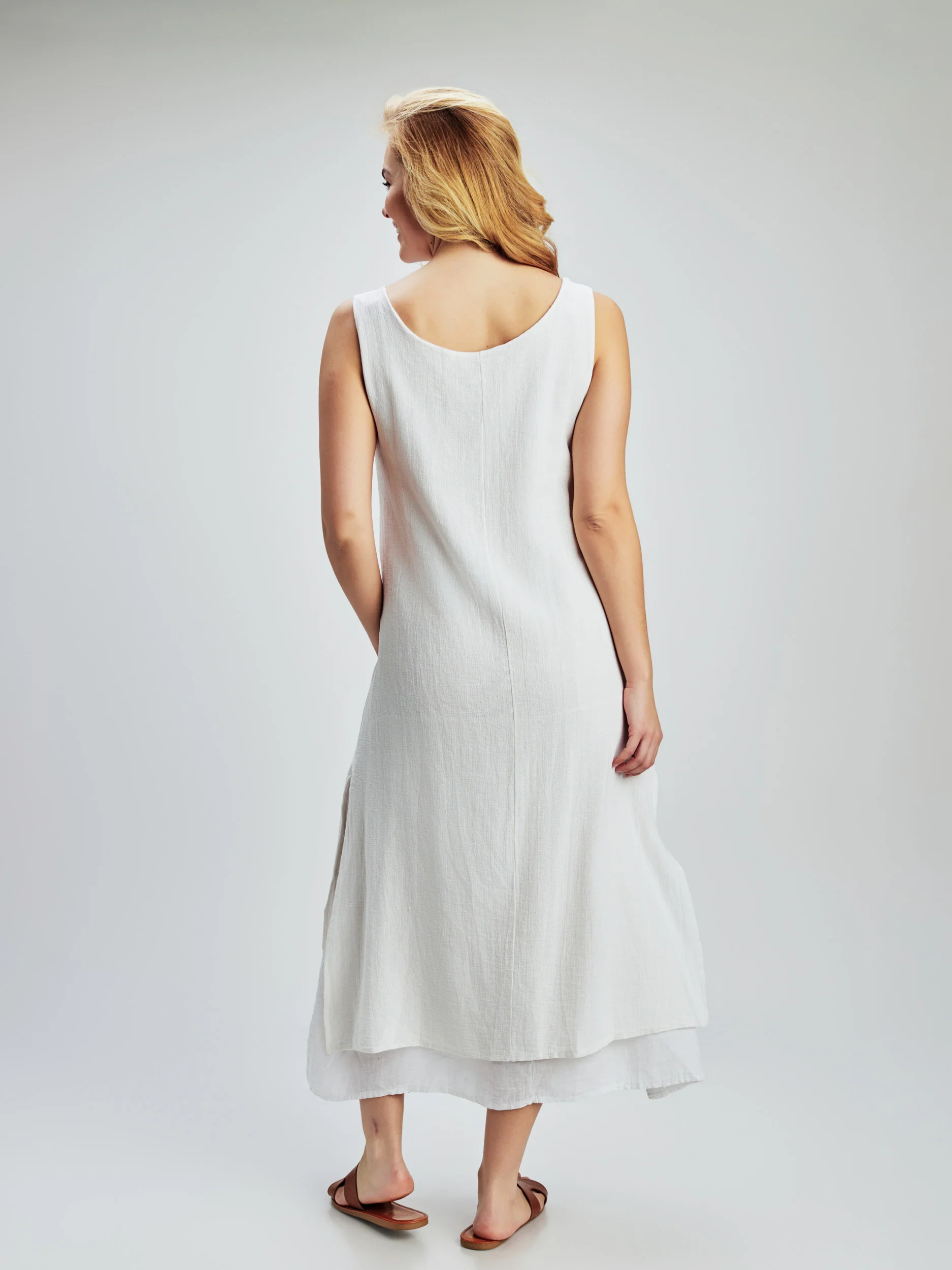 Robe maxi évasée - Image 3