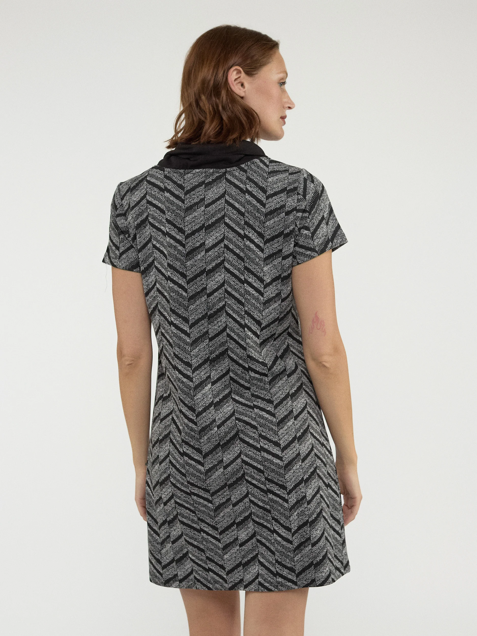Robe midi en tricot - Image 3