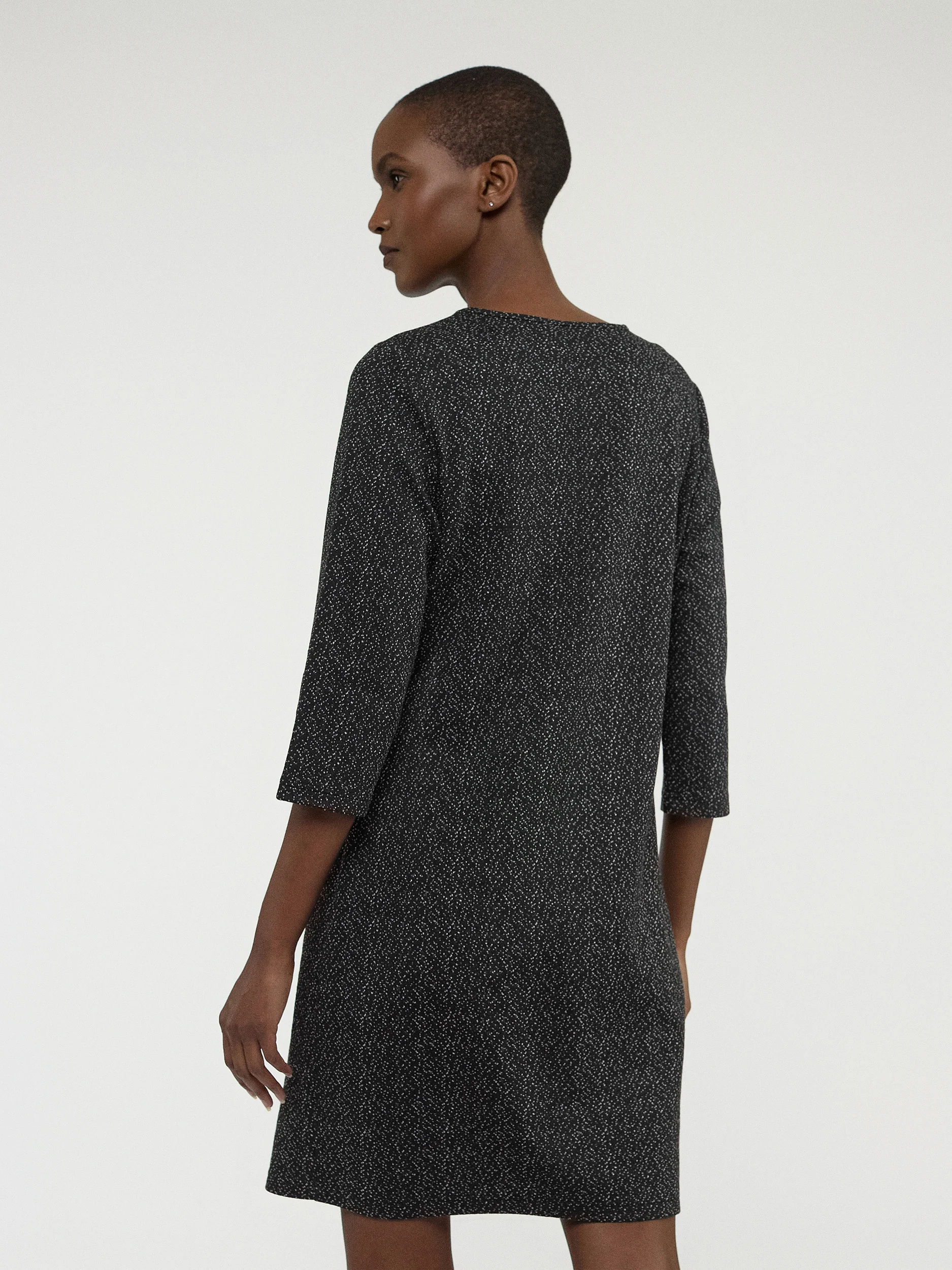 Robe midi en tricot - Image 3