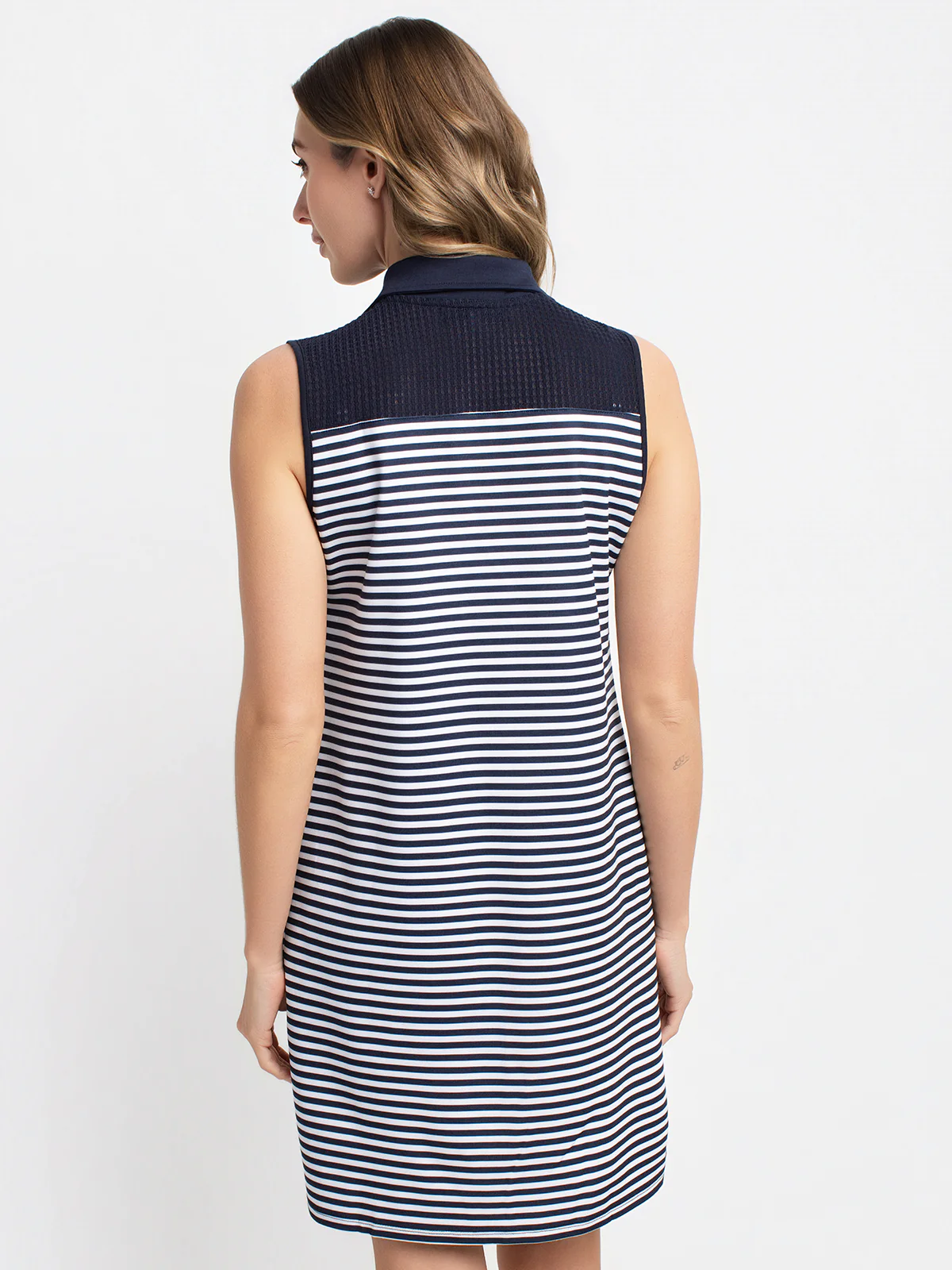 Robe midi évasée en tricot - Image 3