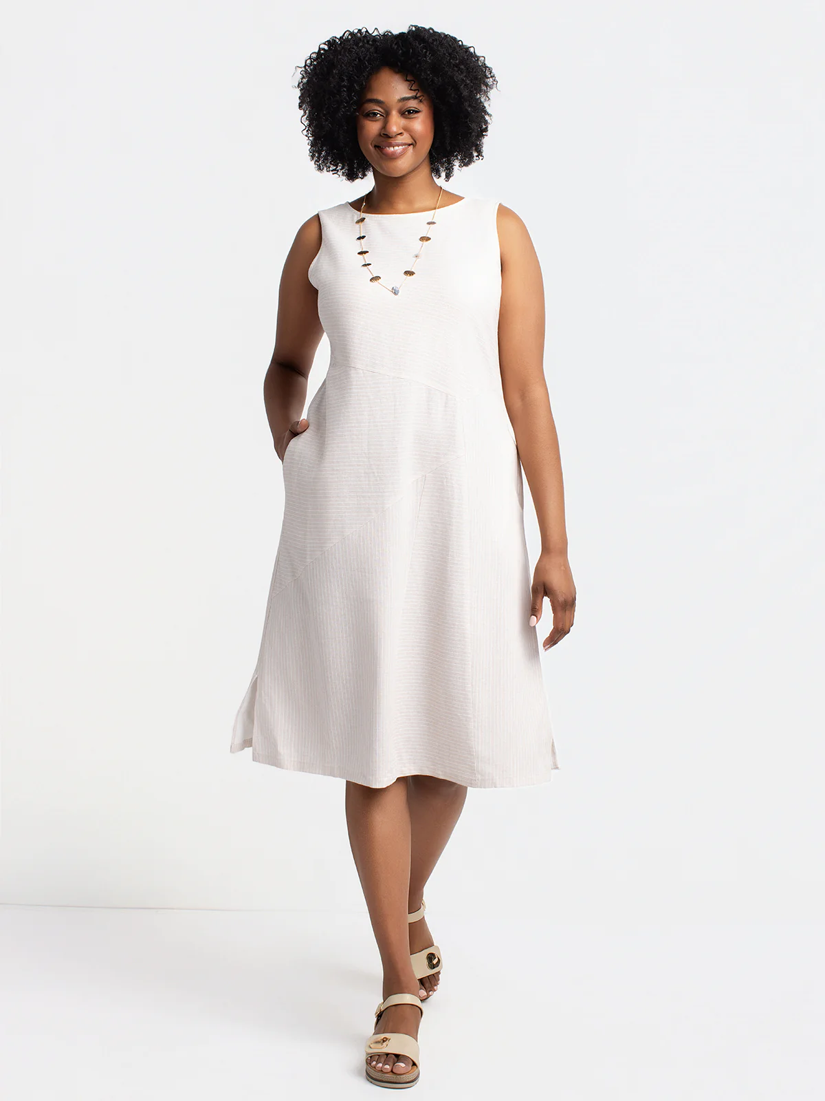Robe midi évasée - Image 4