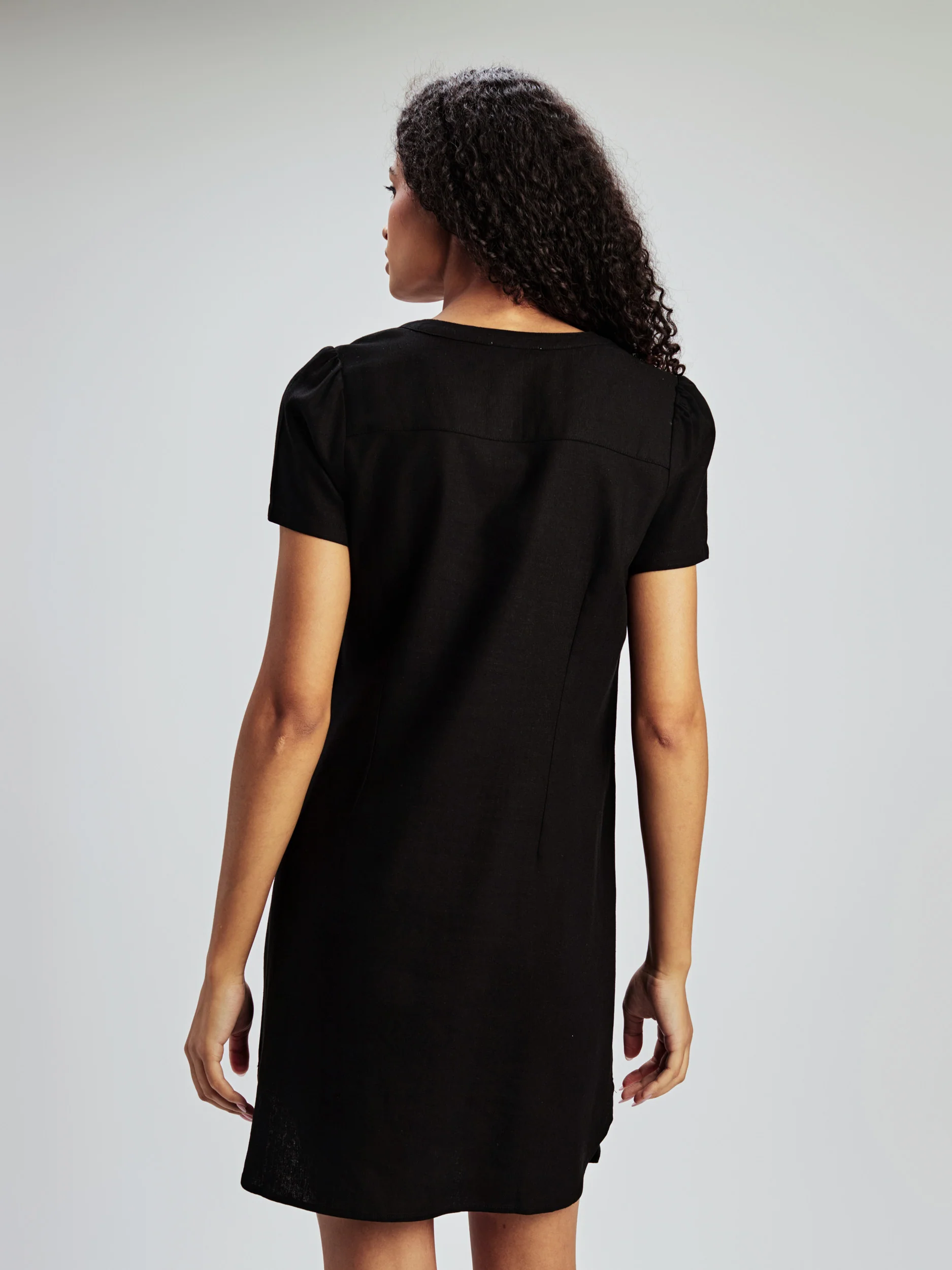 Robe midi ligne A - Image 3