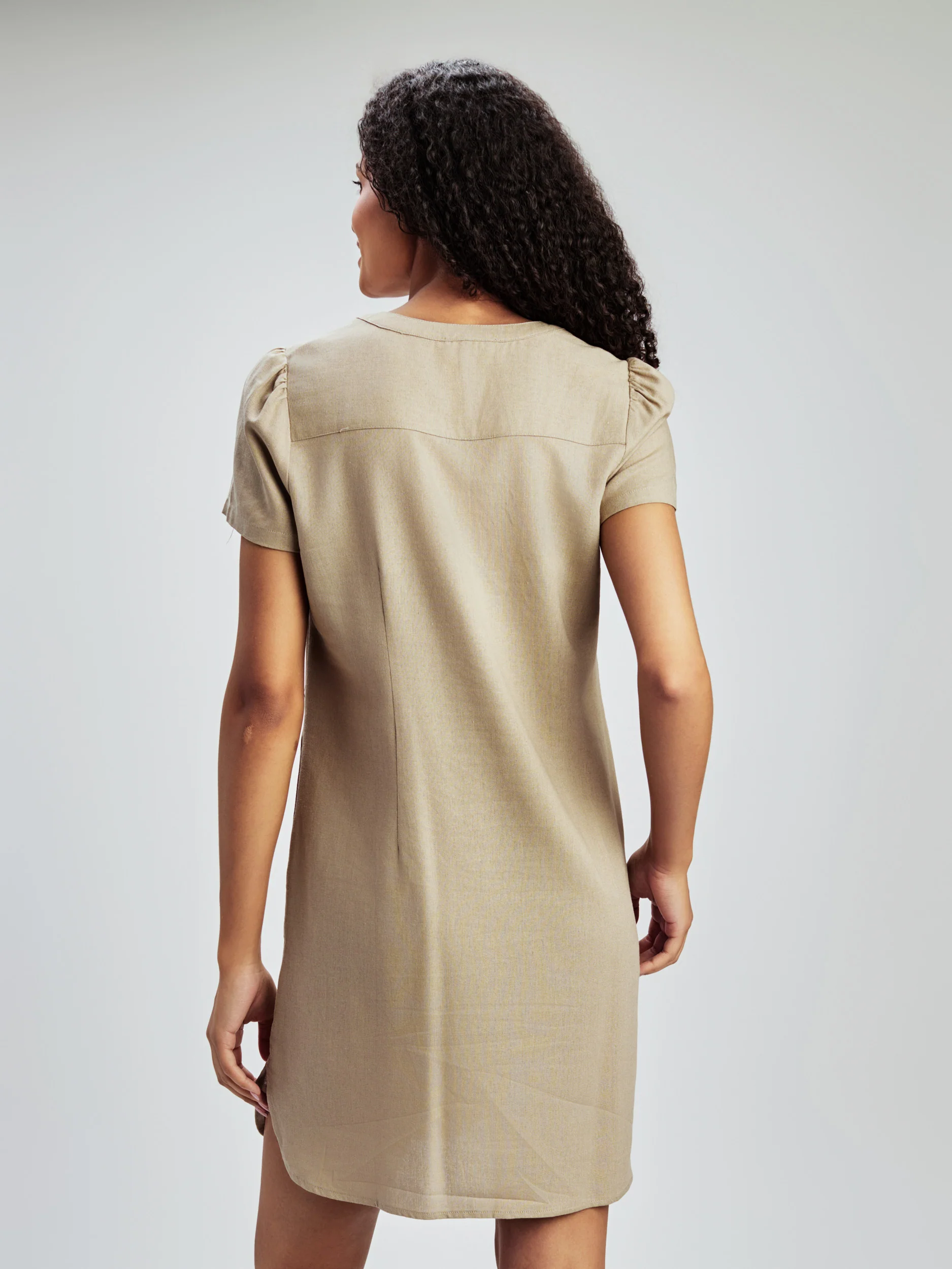 Robe midi ligne A - Image 7