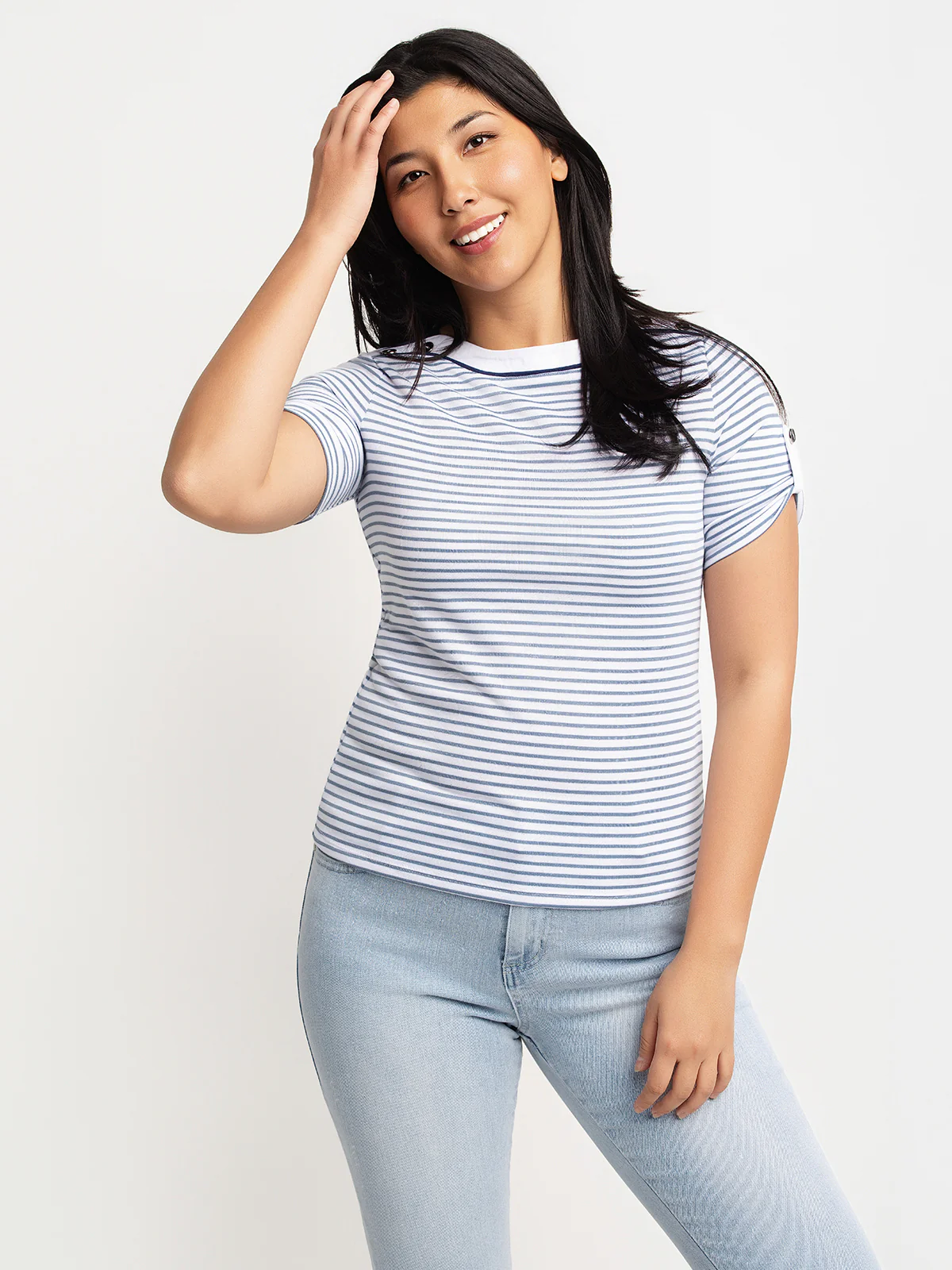 T-shirt à manches 3/4