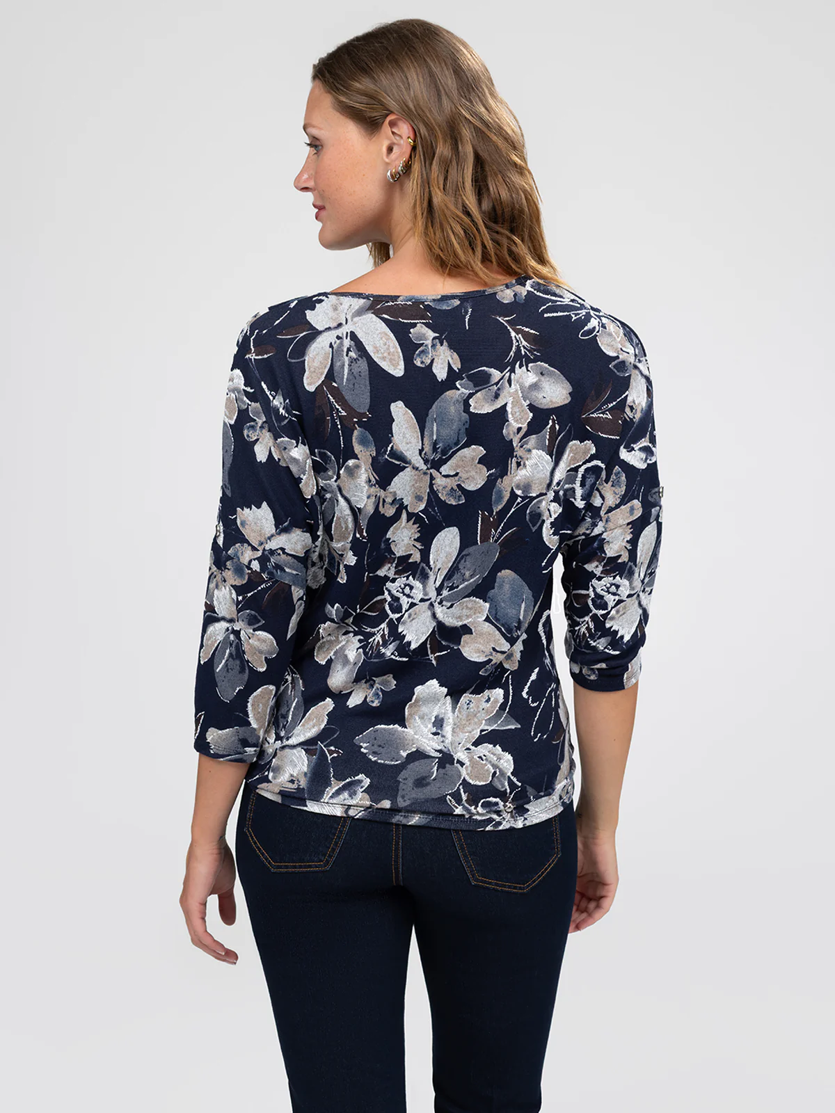 T-shirt ample à manches 3/4 - Image 6