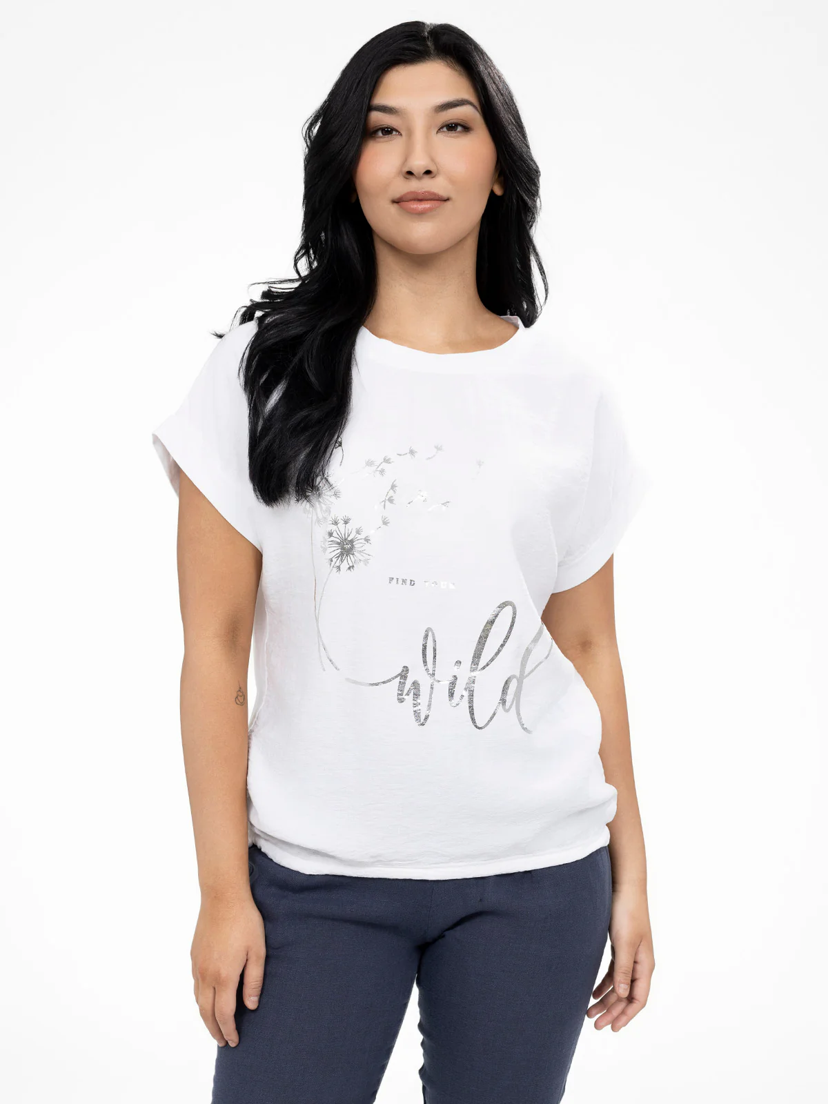 T-shirt ample à manches courtes - Image 3