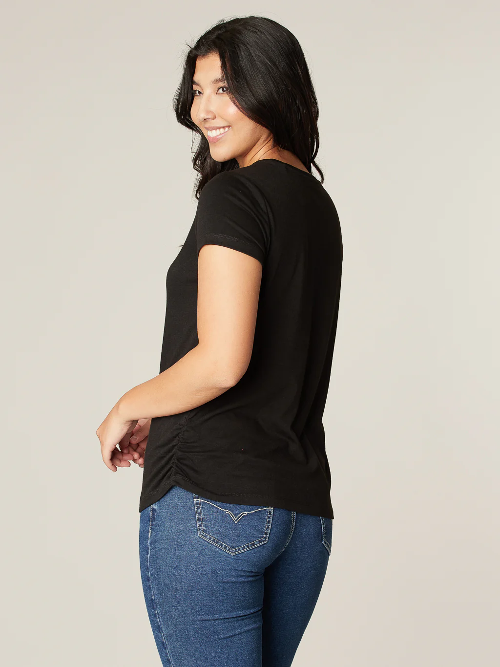 T-shirt avec détails plissés - Image 15