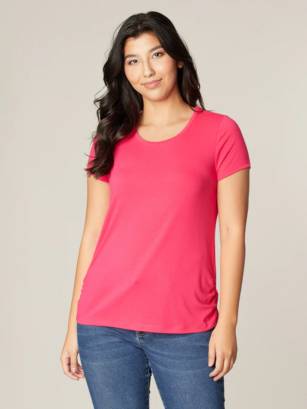 T-shirt avec détails plissés - Image 5
