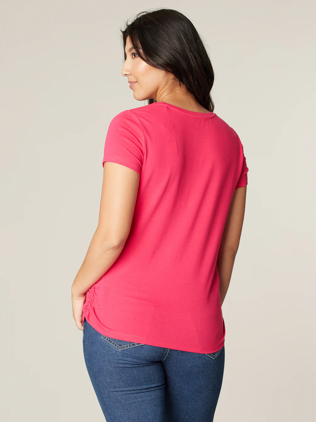 T-shirt avec détails plissés - Image 7