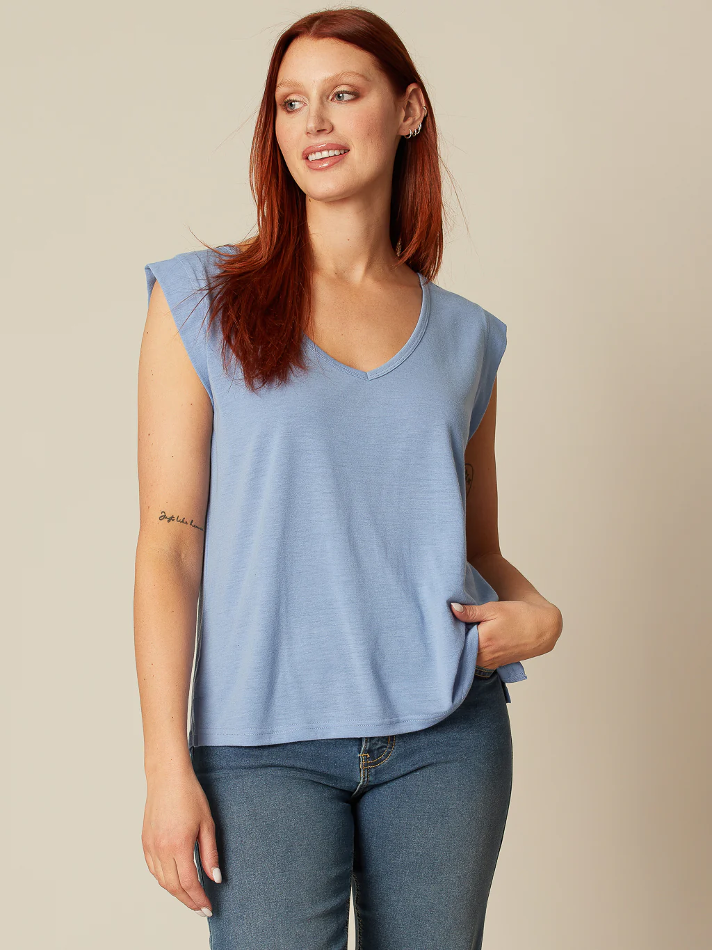 T-shirt fluide semi-ajusté - Image 5