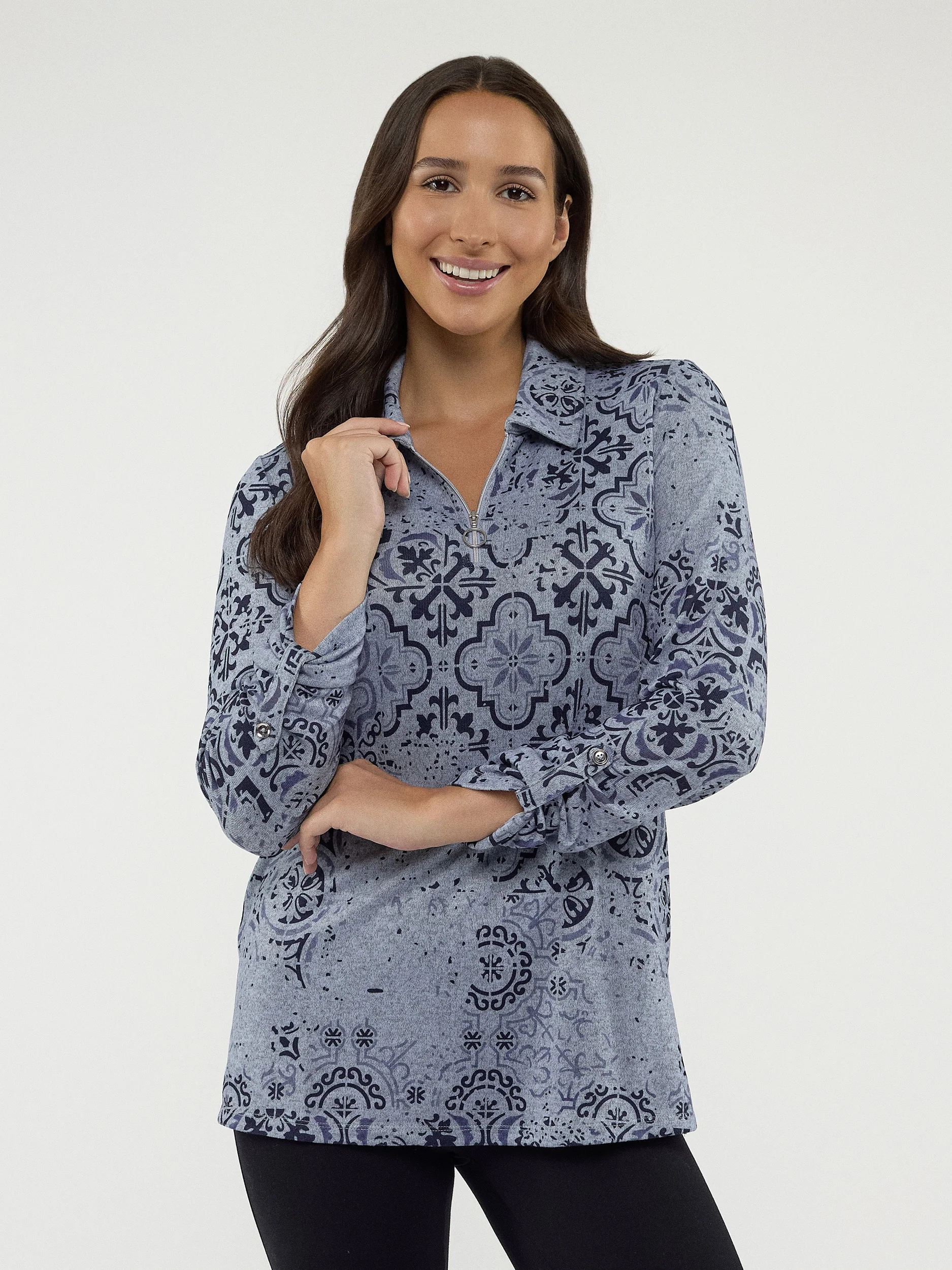 Tunique en tricot à manches longues - Image 6