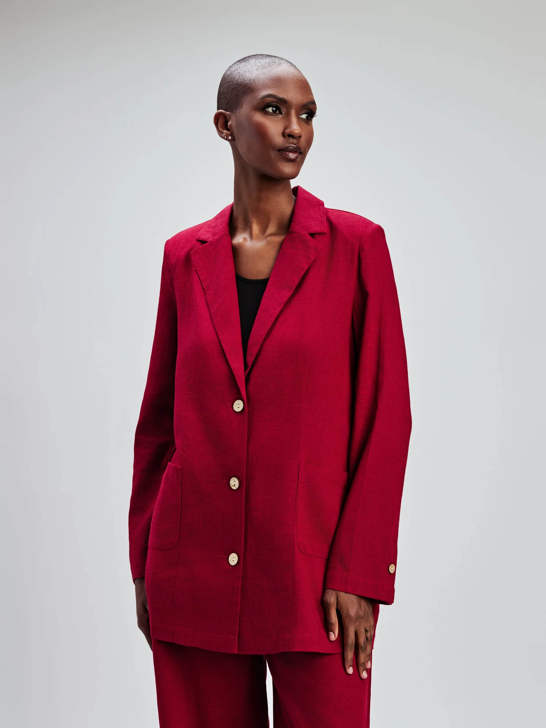 Veston semi-ajusté